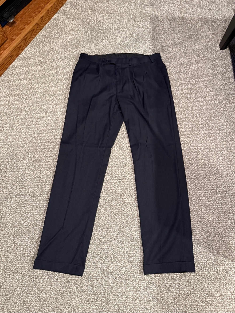 Lauren Ralph Lauren Navy Blue Dress Pants 36x32
